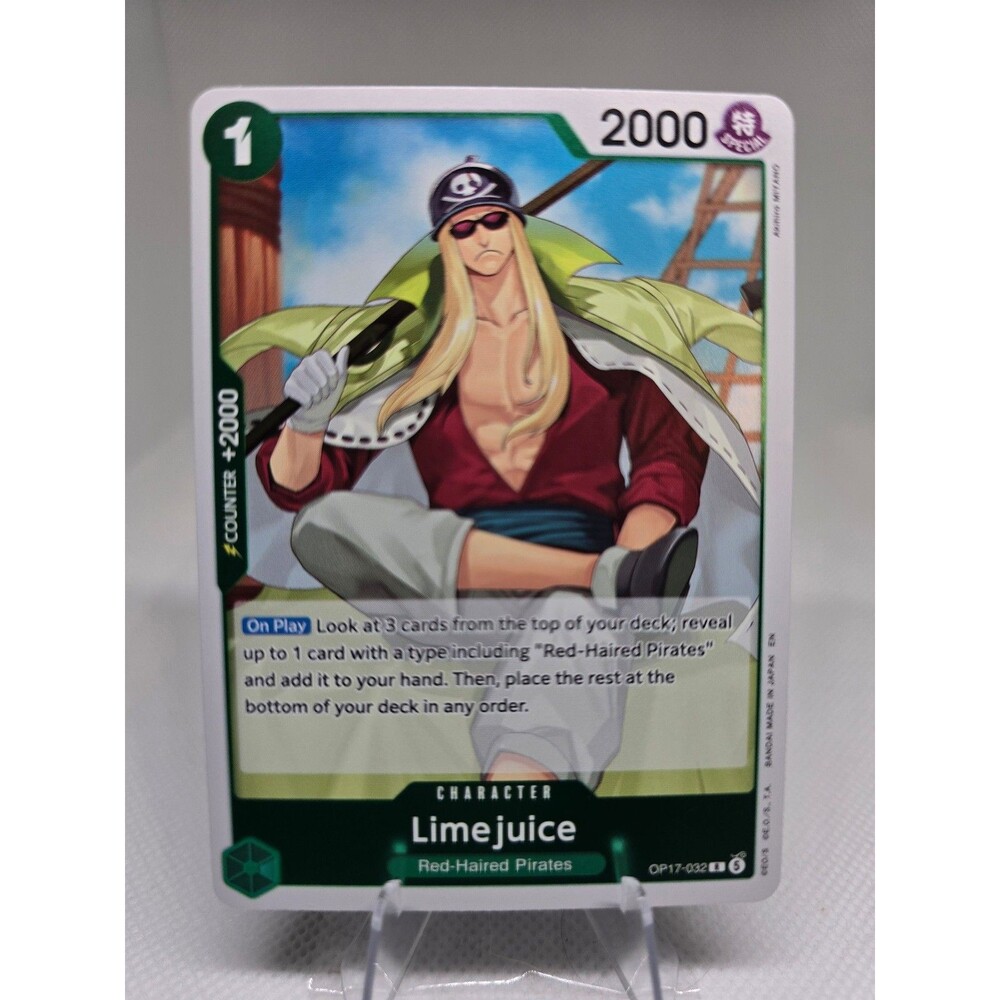 Limejuice op17-032 world's strongest warriors one piece